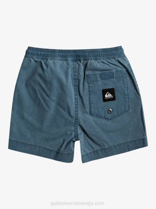Quiksilver PJ4H2216 fantje polnočna mornarica Kratke elastične hlače 2-7 taxer