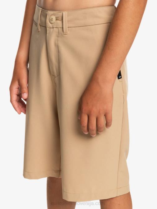 Quiksilver PJ4H2236 fantje plage 8-16 sindikalne dvoživke 19 hibridne kratke hlače