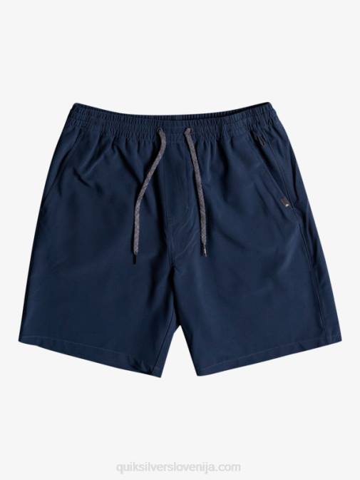 Quiksilver PJ4H2256 fantje mornarsko modri blazer 8-16 oceanske elastične kratke hlače amph yth 18 hybrid