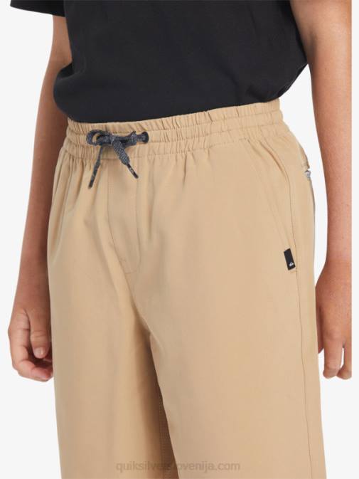 Quiksilver PJ4H2257 fantje plage 8-16 oceanske elastične kratke hlače amph yth 18 hybrid