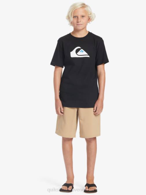 Quiksilver PJ4H2257 fantje plage 8-16 oceanske elastične kratke hlače amph yth 18 hybrid
