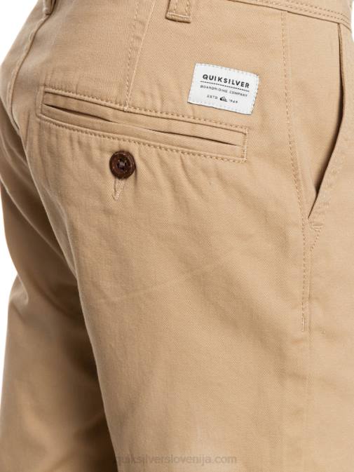 Quiksilver PJ4H2288 fantje kadilo 8-16 kratke hlače chino za vsak dan 17