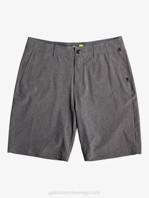 Quiksilver PJ4H2313 fantje Črna 8-16 union heather amphibian 19 hibridne kratke hlače