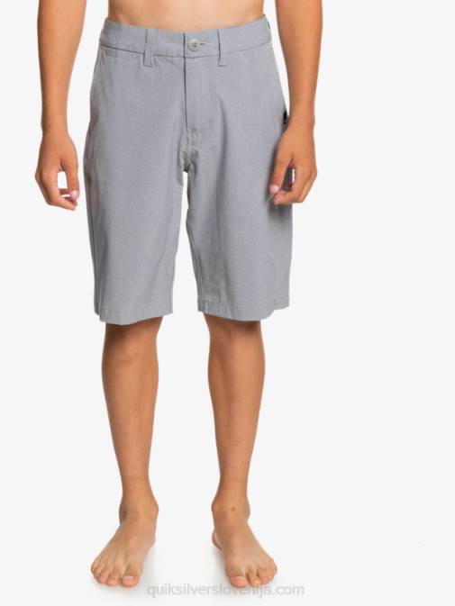 Quiksilver PJ4H2314 fantje žled 8-16 union heather amphibian 19 hibridne kratke hlače