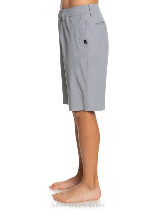 Quiksilver PJ4H2314 fantje žled 8-16 union heather amphibian 19 hibridne kratke hlače