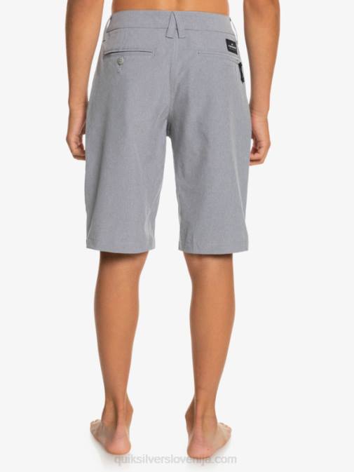Quiksilver PJ4H2314 fantje žled 8-16 union heather amphibian 19 hibridne kratke hlače