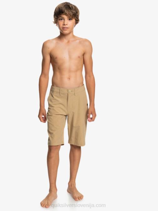 Quiksilver PJ4H2315 fantje plage 8-16 union heather amphibian 19 hibridne kratke hlače