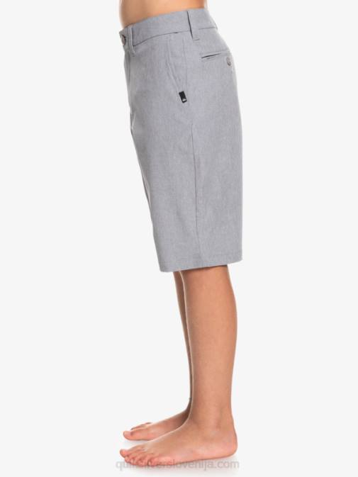 Quiksilver PJ4H2326 fantje žled 8-16 union heather amphibian 19 hibridne kratke hlače