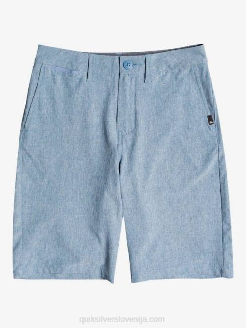 Quiksilver PJ4H2327 fantje kapitani modri 8-16 union heather amphibian 19 hibridne kratke hlače