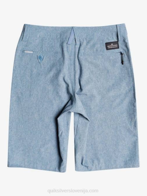 Quiksilver PJ4H2327 fantje kapitani modri 8-16 union heather amphibian 19 hibridne kratke hlače