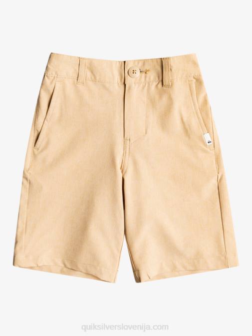Quiksilver PJ4H2334 fantje plage 2-7 union heather amphibian 14 hibridne kratke hlače