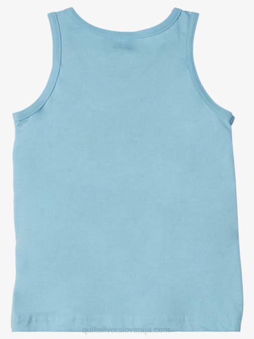 Quiksilver PJ4H2264 fantje modro nebo Majica brez rokavov 2-7 z elegantnim okvirjem