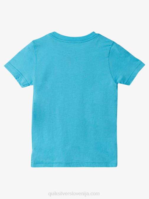 Quiksilver PJ4H1938 fantje rečno modra 2-7 majica mirnega duha