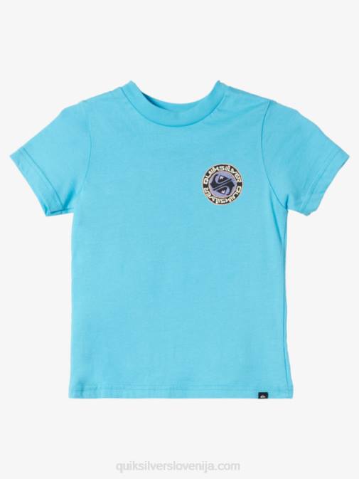 Quiksilver PJ4H1953 fantje rečno modra Majica 2-7 slanih zgodb