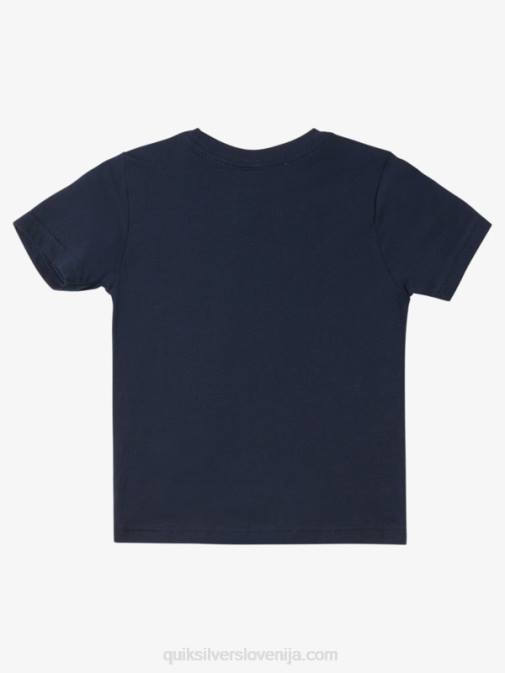 Quiksilver PJ4H1975 fantje mornarsko modri blazer 2-7 majica na poletni občutek