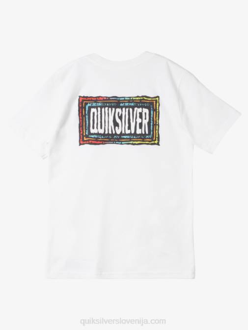 Quiksilver PJ4H1980 fantje bela 8-16 echoed beat t-shirt