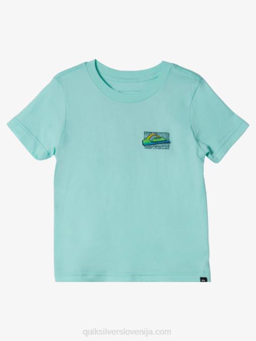 Quiksilver PJ4H2143 fantje kozarec za plažo 2-7 retro fade majica