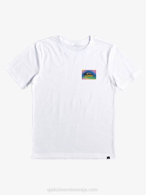 Quiksilver PJ4H2172 fantje bela Pretočna majica 8-16 barv