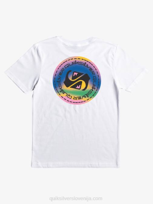 Quiksilver PJ4H2172 fantje bela Pretočna majica 8-16 barv