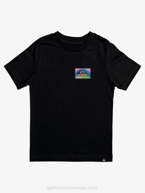 Quiksilver PJ4H2173 fantje Črna Pretočna majica 8-16 barv
