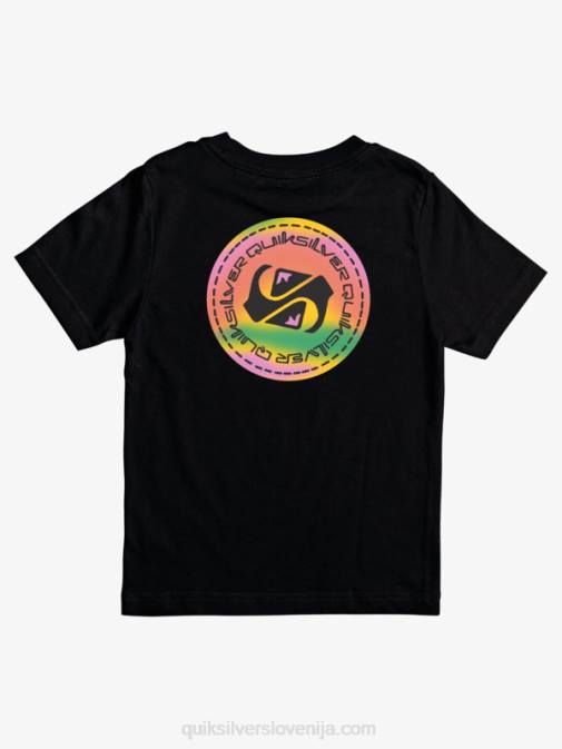 Quiksilver PJ4H2173 fantje Črna Pretočna majica 8-16 barv