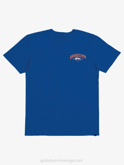 Quiksilver PJ4H2178 fantje dihalka modra 8-16 majica surfer oftune