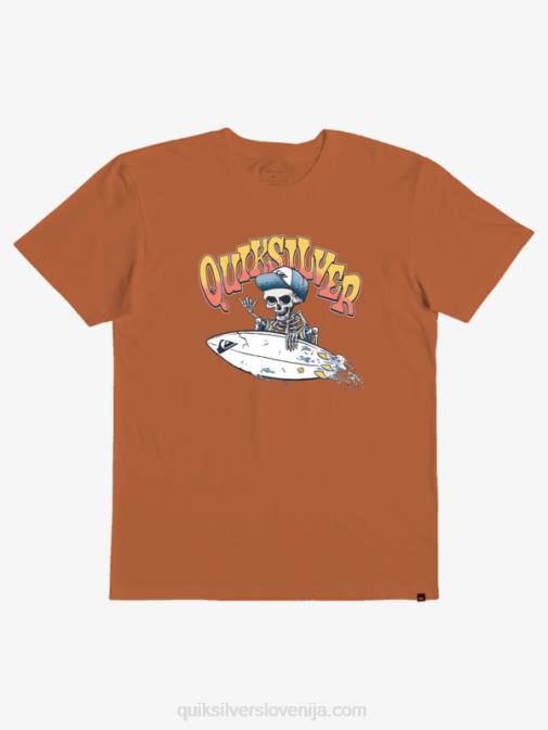 Quiksilver PJ4H2232 fantje meka pomaranča 2-7 friday shift majica