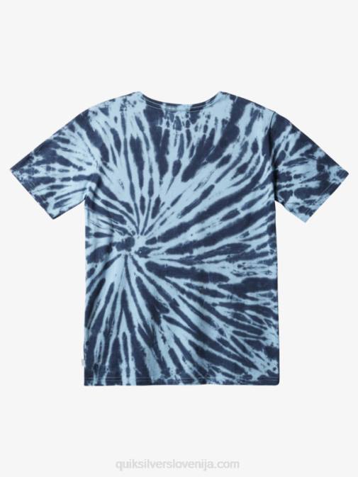 Quiksilver PJ4H2311 fantje zračno modra 8-16 omni majica