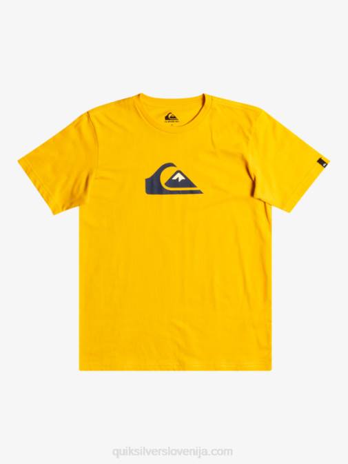 Quiksilver PJ4H2316 fantje zlata palica logo comp - majica s kratkimi rokavi
