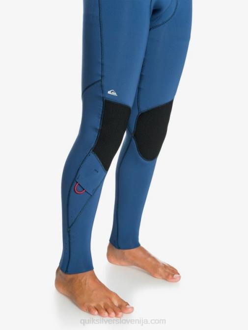 Quiksilver PJ4H2189 fantje insignija modra 8-16 4/3mm seje l/sl fullsuit