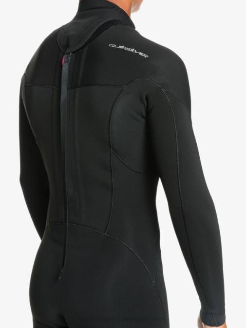 Quiksilver PJ4H2194 fantje Črna 8-16 3/2 mm sej l/sl polna obleka