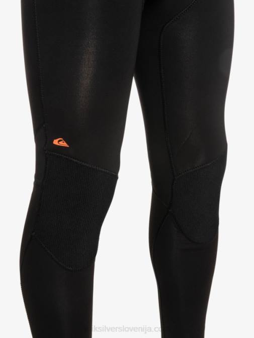 Quiksilver PJ4H2223 fantje črna/provincialno modra 8-16 3/2 mm neoprenska obleka z zadrgo za vsakodnevne seje