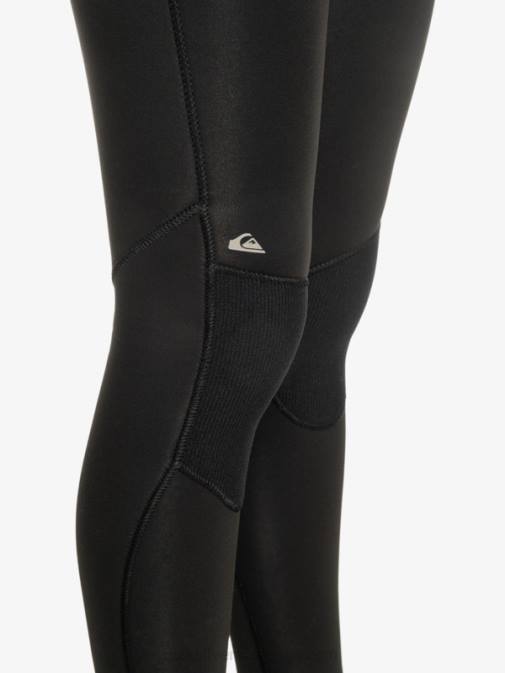 Quiksilver PJ4H2224 fantje Črna 8-16 3/2 mm neoprenska obleka z zadrgo za vsakodnevne seje