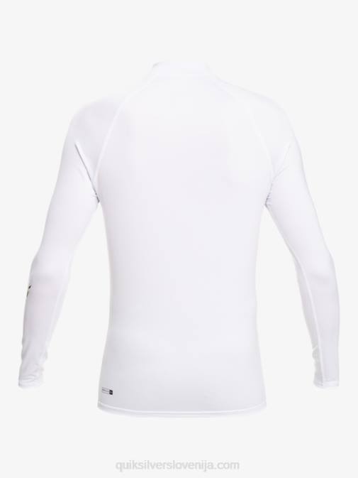 Quiksilver PJ4H2073 fantje bela 2-7 ves čas ls l/sl deskarska majica