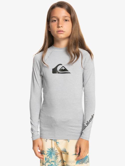 Quiksilver PJ4H2096 fantje žled vresa 8-16 ves čas je mladinska l/sl deskarska majica
