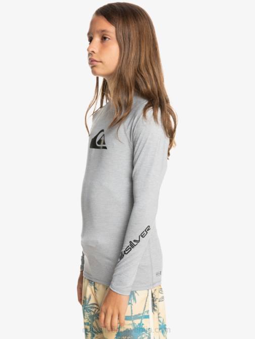 Quiksilver PJ4H2096 fantje žled vresa 8-16 ves čas je mladinska l/sl deskarska majica