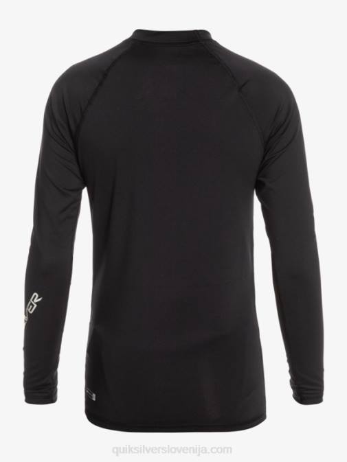 Quiksilver PJ4H2097 fantje Črna 8-16 ves čas je mladinska l/sl deskarska majica