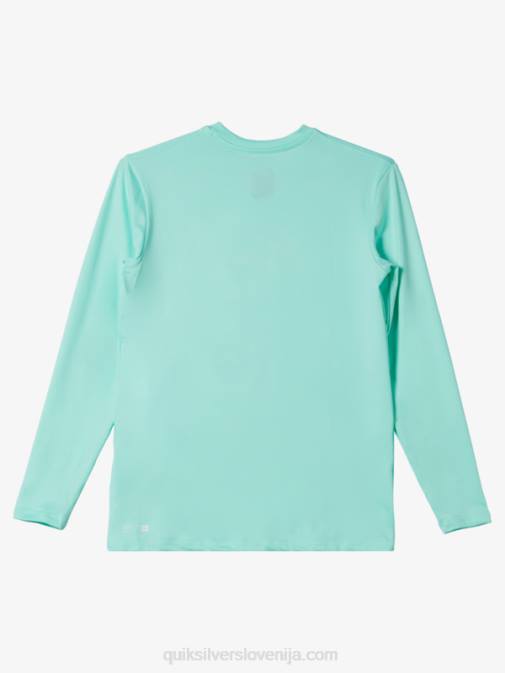 Quiksilver PJ4H2120 fantje kozarec za plažo Mladinska deskarska majica l/sl s trdnim nizom 8–16