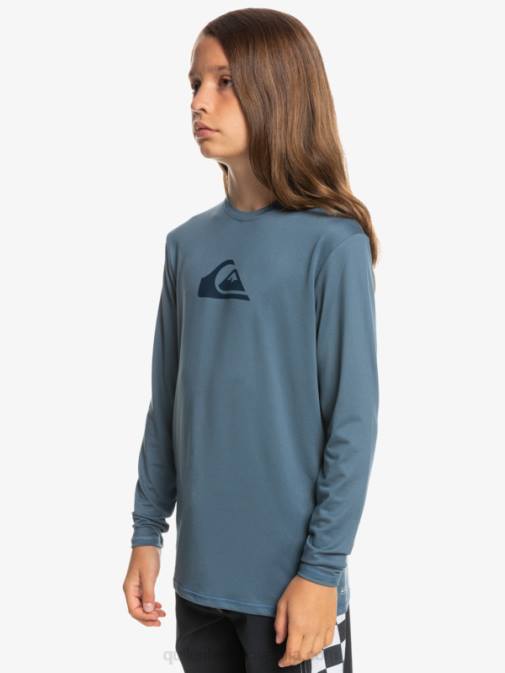 Quiksilver PJ4H2121 fantje Beringovo morje Mladinska deskarska majica l/sl s trdnim nizom 8–16