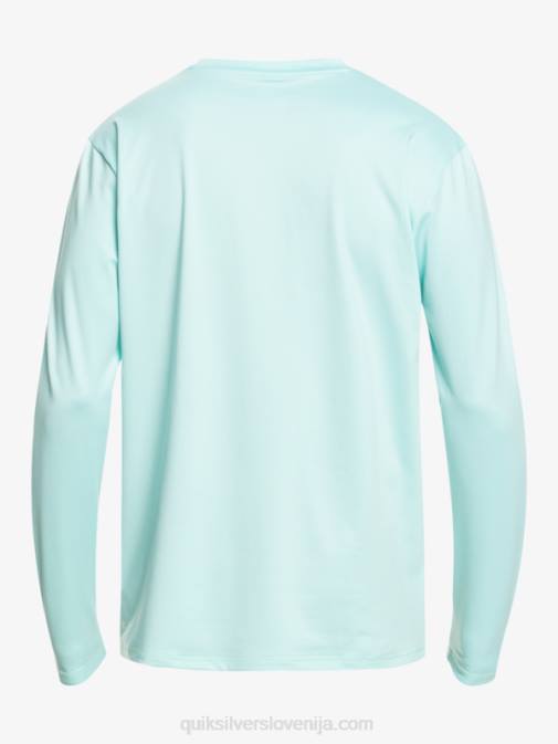 Quiksilver PJ4H2122 fantje angelsko modra Mladinska deskarska majica l/sl s trdnim nizom 8–16