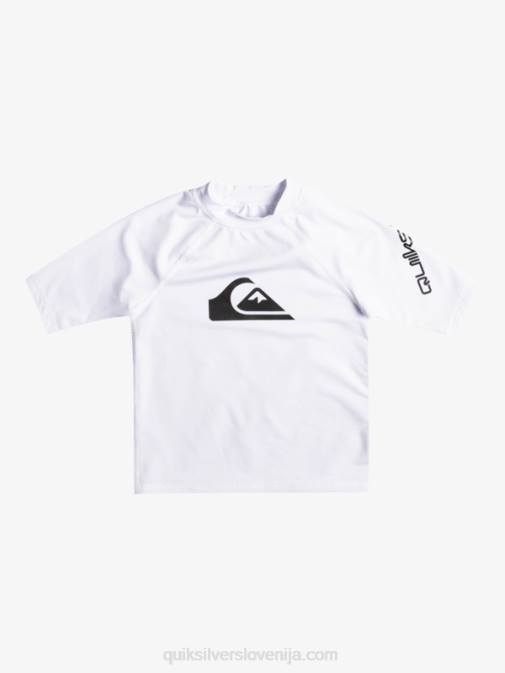 Quiksilver PJ4H2126 fantje bela 2-7 ščitniki za vse čase s kratkimi rokavi do 50