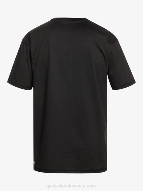 Quiksilver PJ4H2134 fantje Črna Majica s kratkimi rokavi s kratkimi rokavi 8-16 in upf 50