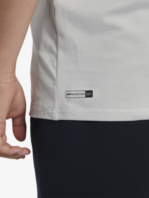 Quiksilver PJ4H2135 fantje sivo vijolična Majica s kratkimi rokavi s kratkimi rokavi 8-16 in upf 50