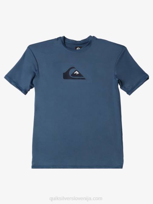 Quiksilver PJ4H2136 fantje Beringovo morje Majica s kratkimi rokavi s kratkimi rokavi 8-16 in upf 50