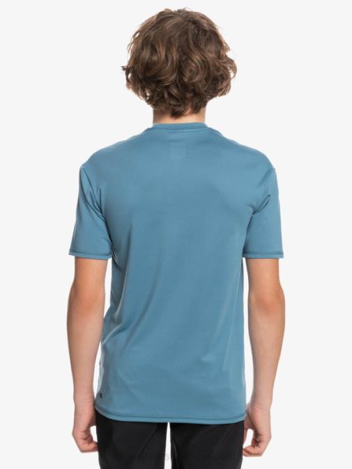 Quiksilver PJ4H2138 fantje provansalski Majica s kratkimi rokavi s kratkimi rokavi 8-16 in upf 50