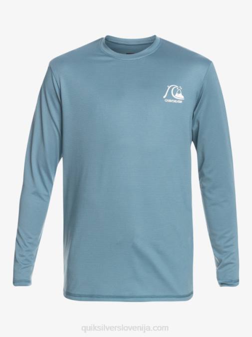 Quiksilver PJ4H2201 fantje deželno modro vresje 8-16 heritage heather majica z dolgimi rokavi upf 50 za surfanje