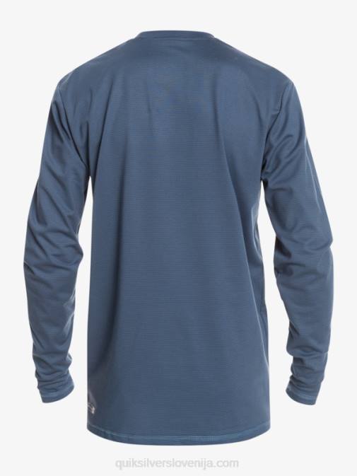 Quiksilver PJ4H2203 fantje insignija modro resje 8-16 heritage heather majica z dolgimi rokavi upf 50 za surfanje