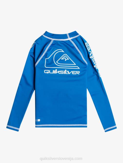Quiksilver PJ4H2219 fantje dihalka modra 2-7 on tour dolgi rokavi upf 50 rashguard