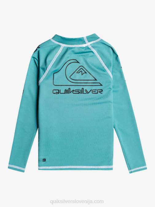 Quiksilver PJ4H2221 fantje brittany modra 2-7 on tour dolgi rokavi upf 50 rashguard