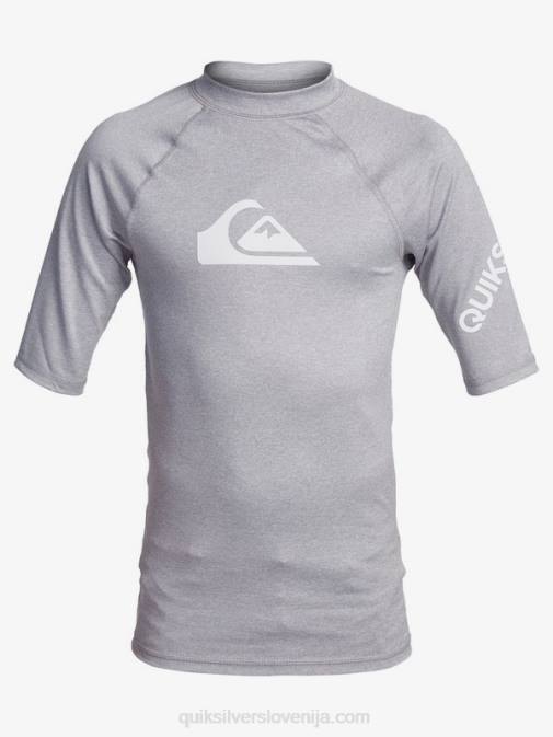 Quiksilver PJ4H2246 fantje žled vresa 8-16 ves čas kratki rokavi upf 50 rashguard